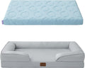 Cooling Dog Bed with Waterproof Removable Cover