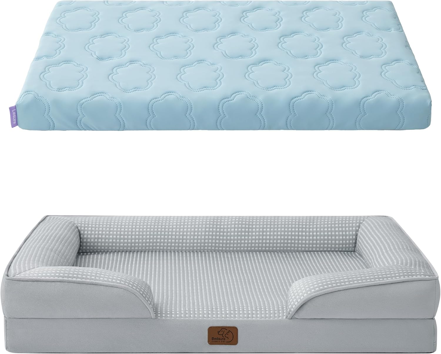 Cooling Dog Bed with Waterproof Removable Cover